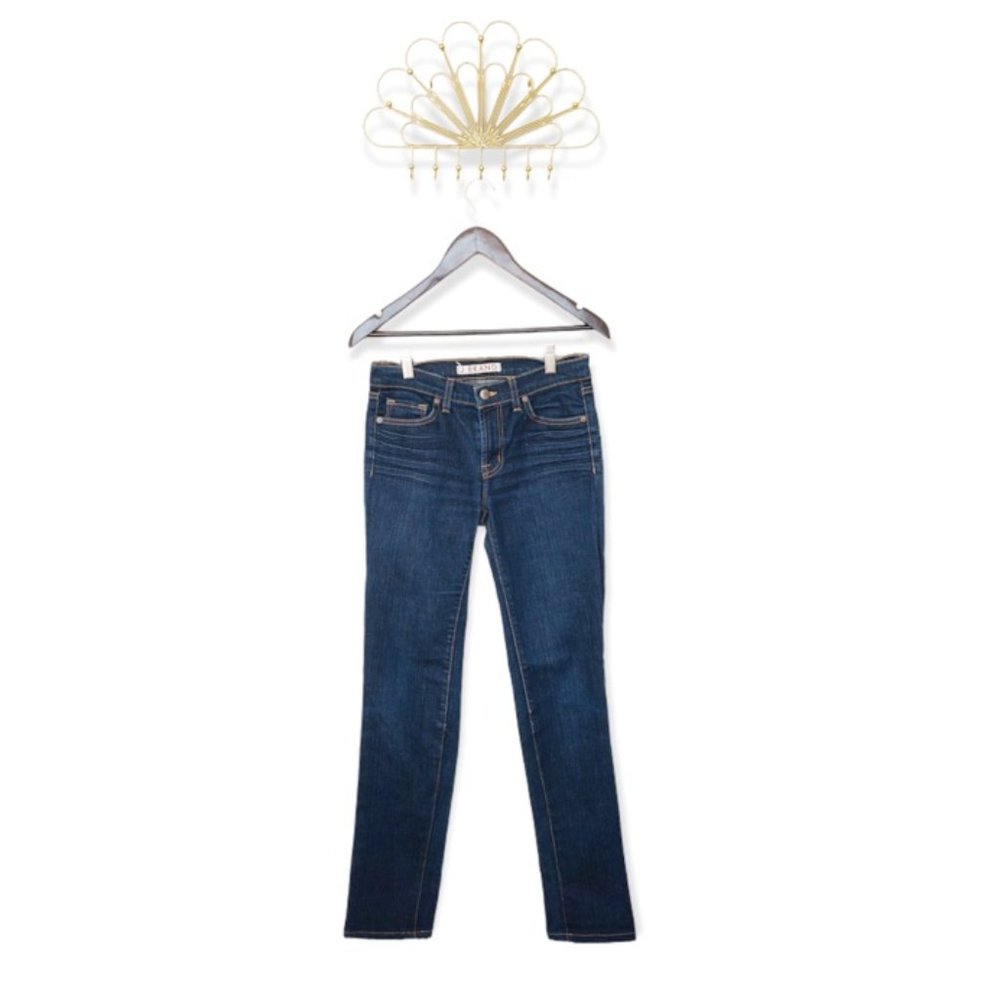 J Brand Dark Wash 818 Ink Mid Rise Boot Cut Leg Flare Jeans Size 26